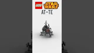 Lego Star Wars AT-TE Walker 75337 Build Animation #shorts