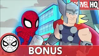 Spidey Spyin' with Thor! | Marvel Super Hero Adventures | BONUS CLIP