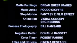 Gremlins movie end credits