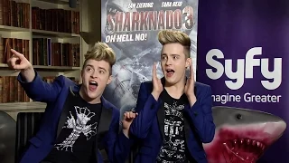 SyFy UK - Jedward announce Sharknado 3: Oh Hell No!