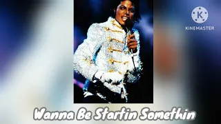 INTRO - WANNA BE STARTIN' SOMETHIN - Thriller World Tour (Fanmade) | Michael Jackson