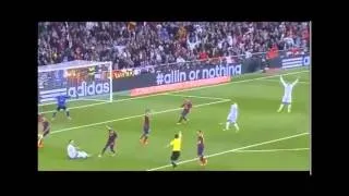 Real Madrid vs Barcelona 3-4 All Goals and Highlights - Hattrick Lionel Messi - 3/24/2014