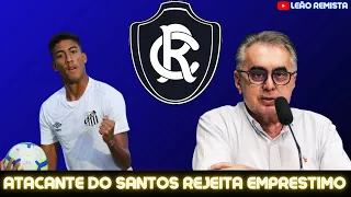 ATACANTE DO SANTOS REJEITA O EMPRESTIMO DO REMO E É PUNIDO PELA DIRETORIA