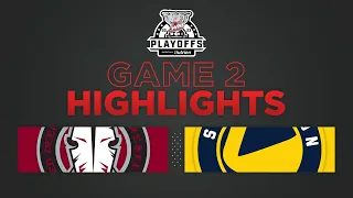 WHL Playoffs Highlights: Rebels (5) at Blades (2) - April 16, 2023