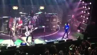 Slash and Myles Kennedy with special guest Alice cooper at