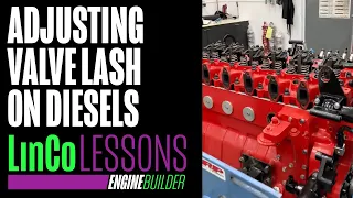 Adjusting Valve Lash on Diesel Engines