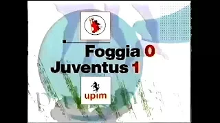 1991-92 (2a - 08-09-1991) Foggia-Juventus 0-1 [Schillaci] Servizio D.S.Rai1