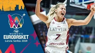 The unstoppable Elina Diakaioulaku with 33 Points! vs. Ukraine | FIBA Women's EuroBasket 2019