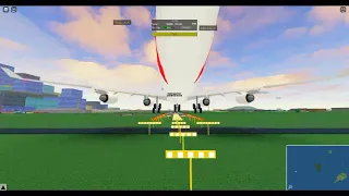 PTFS Roblox A340 Emirates Butter #Swiss001