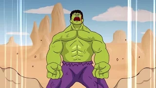 Saitama vs Hulk Part 1.5 - Hulk Transformation