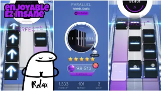 Parallel - Metrik | Enjoyable EASY INSANE custom beatstar song | Overdrive v2