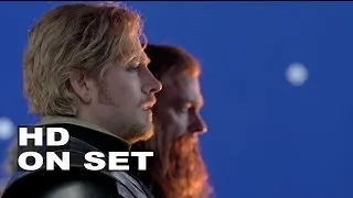 Thor 2: The Dark World: Behind the Scenes with Zachary Levi "Fandral" (All His Broll) | ScreenSlam