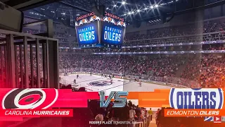 Carolina Hurricanes vs Edmonton Oilers 10/20/2022 NHL 23 Gameplay
