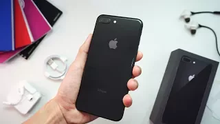 UNBOXING IPHONE 8 PLUS INDONESIA!