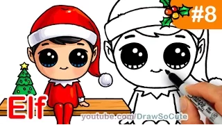 How to Draw an Elf on the Shelf Easy and Cute