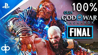 GOD OF WAR RAGNAROK Final Español | Kratos vs Thor & Odín PS5 (4K 60FPS)