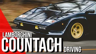 Driving Jacques Villeneuve's Lamborghini Countach LP400 S