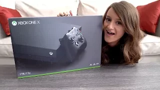 Xbox One X Unboxing & SURPRISE!