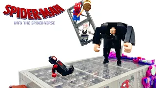 LEGO Spider-Man Into the Spiderverse Miles Morales vs King Pin MOC