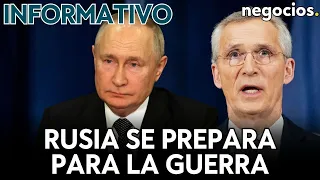 INFORMATIVO: Putin se prepara para guerra a gran escala, Stoltenberg niega envío de tropas y Macron