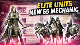 Elite Units - Season 5 New Mechanic Explained | LOTR: Rise to War