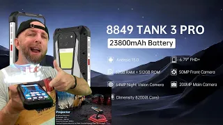 Supreme Tank 3 Pro: 5G, 200MP+64MP+50MP 23800mAh avec projector Extrême,vont ils trop loin?