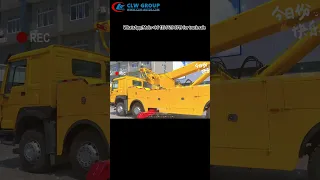 Sinotruk HOWO 8X8 All Wheel Drive Off Road 50 Tons Rotator Rotary Recovery Truck Wrecker Tow Truck