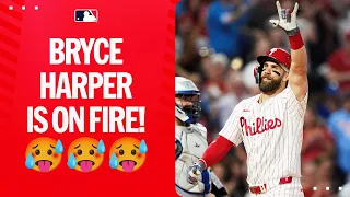 Bryce Harper hits a GRAND SLAM to make it 3 straight games with a homer!