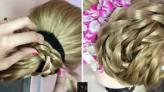 Bun Heirloom Hairstyle for bridal | hairstyle wedding | Trendy Juda hairstyle | easy hairstyle