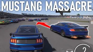 Forza Motorsport: Mustang Massacre at Indianapolis