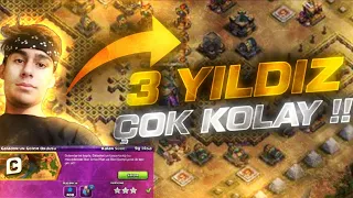 Galadon'un Golem Ordusu Mücadelesi 3 Yıldız nasıl alınır ? Clash Of Clans