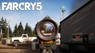 Far Cry 5 : Stealth Kills #2 - No Hud - Hard Difficulty - Kellet Cattle Outpost