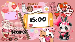 VALENTINE 15 MINUTE TIMER