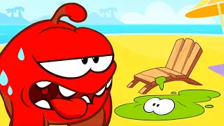 Om Nom 👀  Om Nom Turning RED 🍿 Super Toons TV Po Polsku