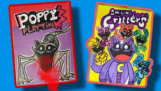 DIY 😱 POPPY PLAYTIME CHAPTER 3💀 Vs POPPY PLAYTIME CHAPTER 3🐱GAME BOOK😈😱Game Book Battle, Horror Game