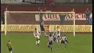 Udinese Ajax 2 - 1 Coppa Uefa del 5 Novembre 1997