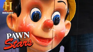 Pawn Stars: BIG PRICE TAG for LIFE-SIZED Pinocchio Marionettes (Season 5)