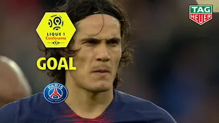 Goal Edinson CAVANI (42' pen) / Paris Saint-Germain - Girondins de Bordeaux(1-0) (PARIS-GdB)/2018-19