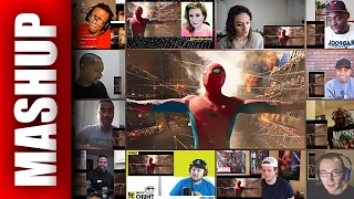 SPIDER-MAN HOMECOMING Trailer 2 Reactions Mashup
