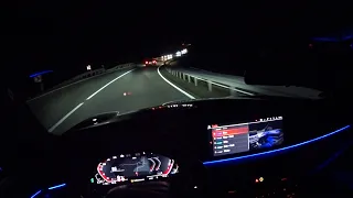 2021 BMW 530d LCI Limousine - BMW Laserlicht night drive | POV