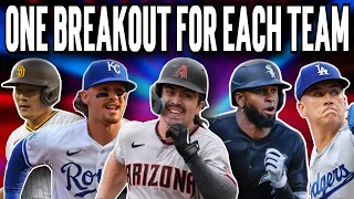 One Breakout Player for Each MLB Team in 2023