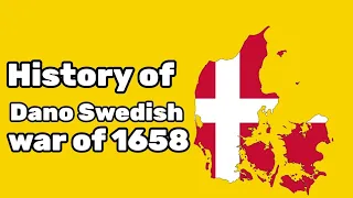 Dano- Swedish war of 1658 explained.