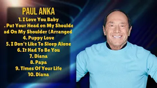 Paul Anka-The ultimate hits compilation-All-Time Favorite Tracks Mix-Advocated