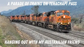 TRAINS-TRAINS-TRAINS! A Parade on the Tehachapi!