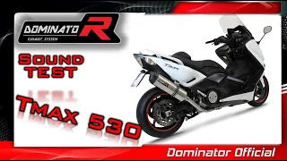 Yamaha TMax 530 2012 🔥 Pure Sound 🔊 Dominator Exhaust System 🎧HQ Sound 🇵🇱 ⚡Exhaust Compilations