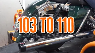 103 to 110 Engine Build