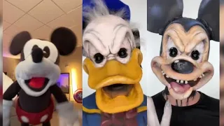 FINAL 3 HOUR BEST OF Mickey Mouse TikTok Puppet REACTS( @HassanKhadair ) TRY NOT TO LAUGH CHALLENGE