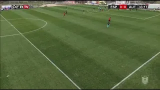 España Sub 16 1-0 Austria sub 16 gol de Jaime Barroso