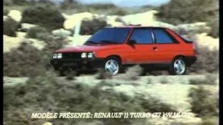 Renault 11 turbo publicité Mespiecesauto.com