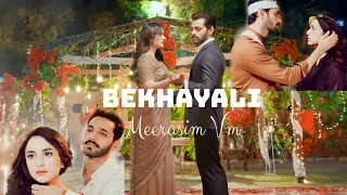 Bekhayali| Murtasim × Meerab Vm✨| From enemies 😈 to lovers 🥰🥀| Meerasim love story 🔥